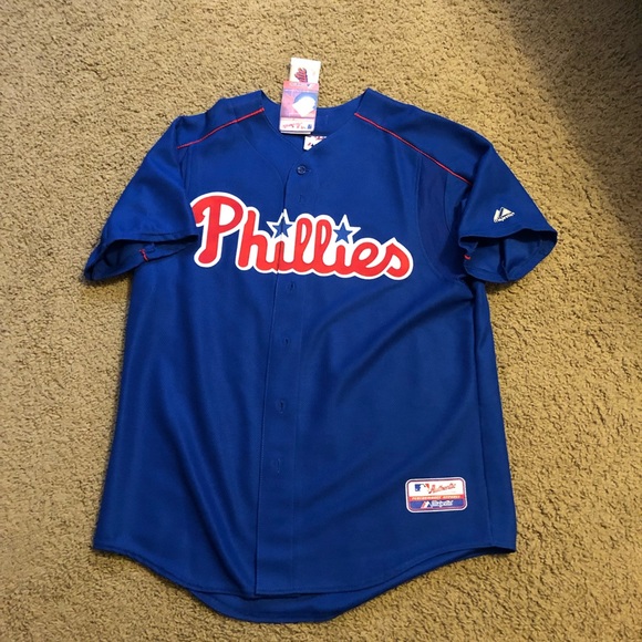 blue phillies shirt